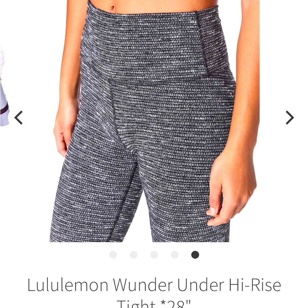 Authentic VGUC Lululemon wunder leggings